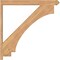 Ekena Millwork Imperial Arts & Crafts Smooth Outlooker, Western Red Cedar, 5 1/2"W x 44"D x 44"H OUT06X44X44IMP03SWR - alternate 3